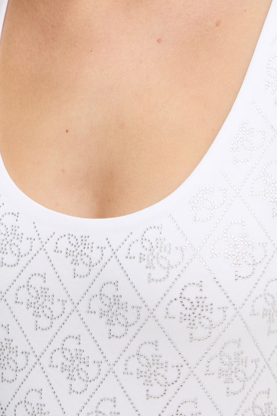 Guess Τοπ Γυναικείο W6GP10.K2932 λευκό