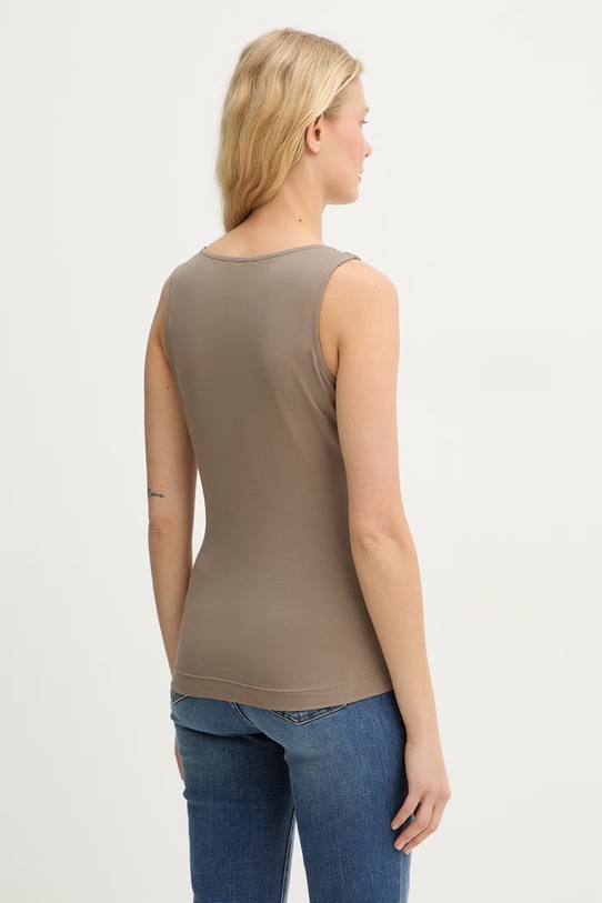 Ρούχα Guess Τοπ γυναικείο W6GP10.K2932 καφέ