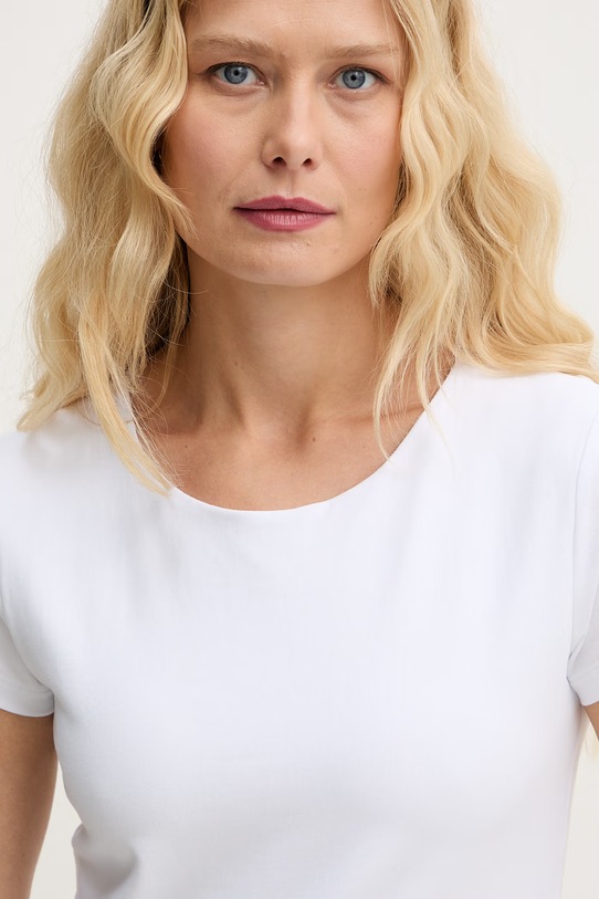 Guess t-shirt Γυναικείο βαμβακερό ELISABETTE λευκό W6GP11.K2933