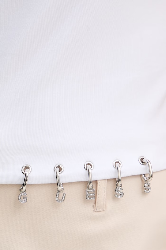 Guess t-shirt Γυναικείο βαμβακερό ELISABETTE W6GP11.K2933 λευκό