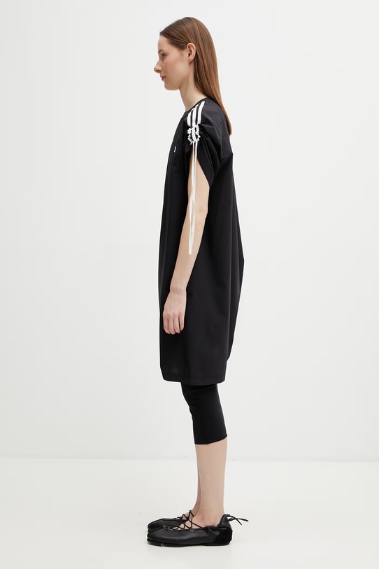 Y-3 W 3S TEE DRESS sukienka sportowa gładka KD1481 czarny SS26