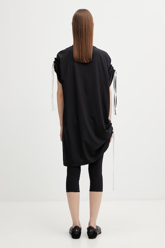 Дрехи Y-3 W 3S TEE DRESS спортна рокля с изчистена шарка KD1481 черен