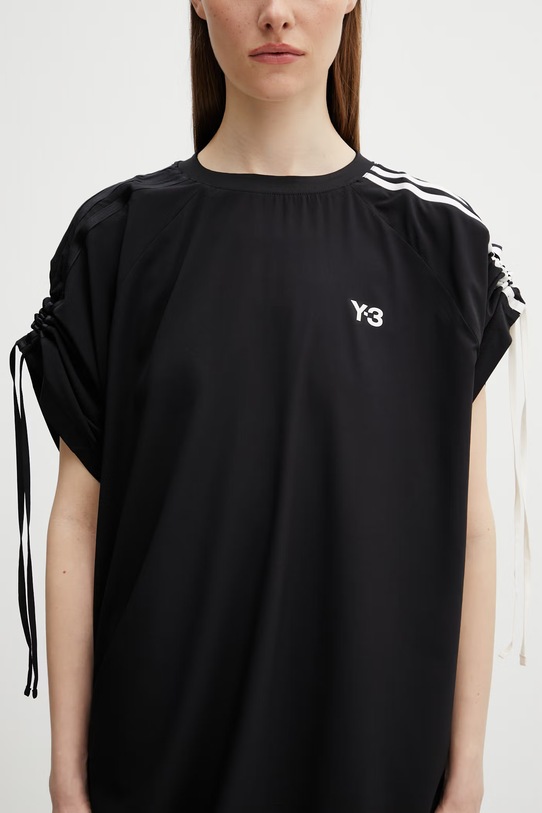 Y-3 W 3S TEE DRESS sukienka sportowa gładka KD1481 czarny