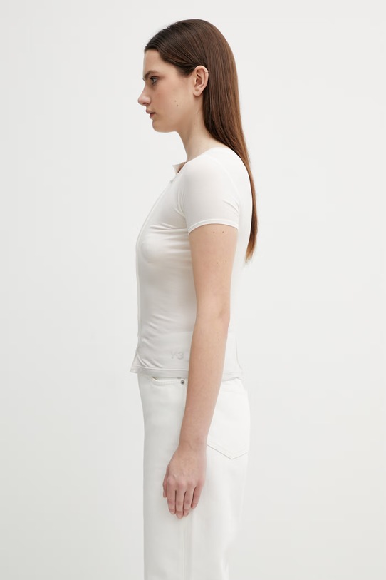 Y-3 t-shirt W DD FTD TEE KQ9789 beżowy SS26