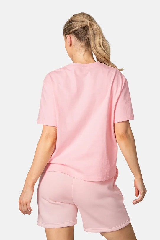 Kari Traa t-shirt damski bawełniany Anelie 623938 różowy SS26