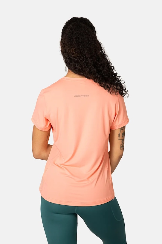 Kari Traa t-shirt treningowy Ava 623946 pomarańczowy SS26