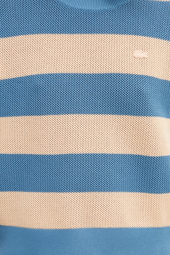 Lacoste sweater-style T-shirt cotton women's blue AF9859