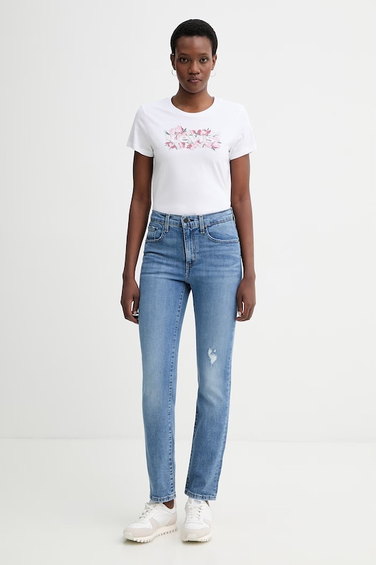 Levi's t-shirt bawełniany THE PERFECT TEE 17369.3387 biały SS26