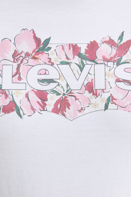 Levi's t-shirt bawełniany THE PERFECT TEE 17369.3387 biały