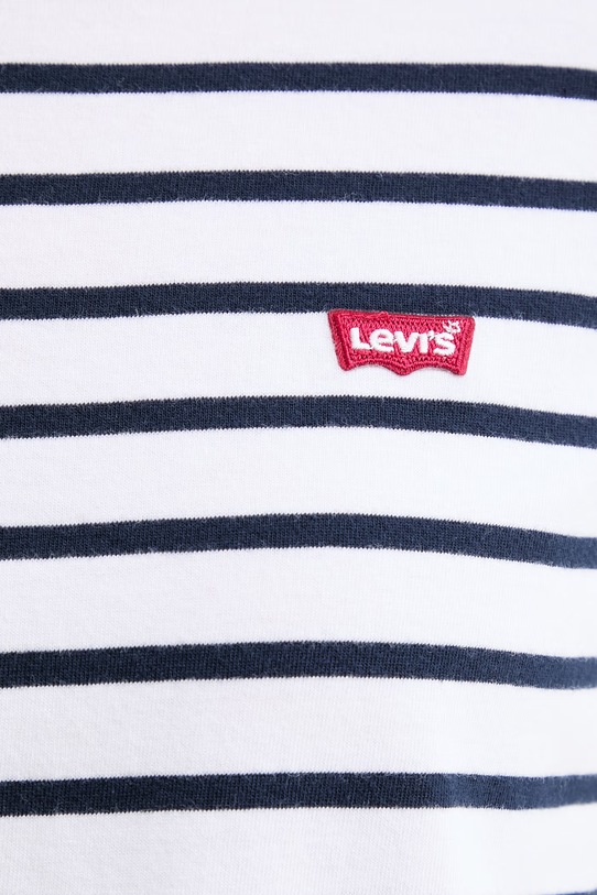 Levi's t-shirt bawełniany PERFECT TEE 39185.0400 biały