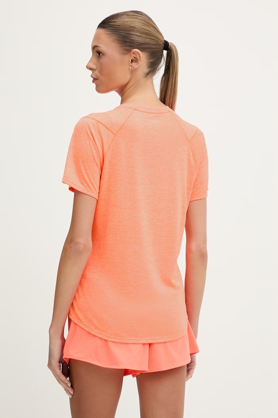 Odzież New Balance t-shirt treningowy damski WT41253AAE pomarańczowy