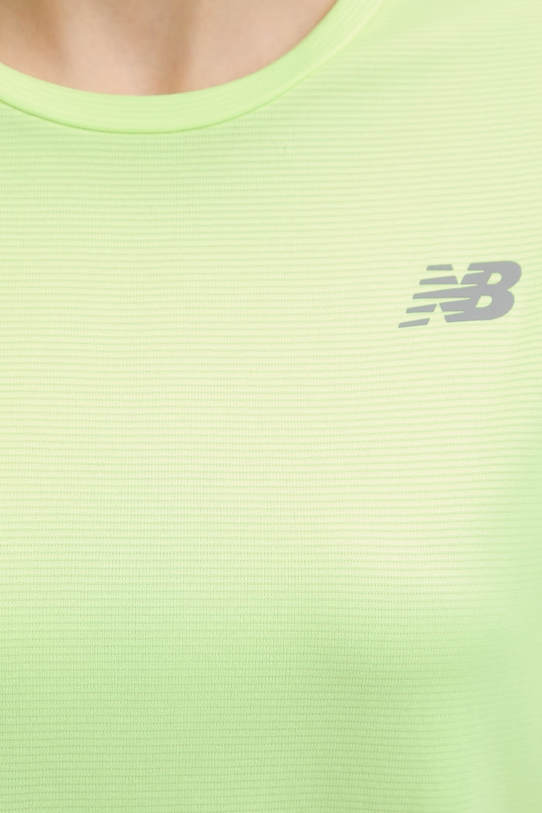 New Balance t-shirt treningowy męski WT41222AFG zielony