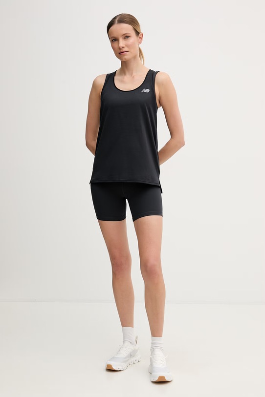 New Balance top treningowy damski WT41220BK czarny SS26