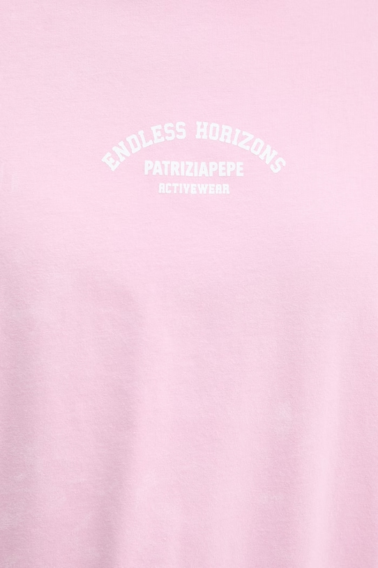 Patrizia Pepe tričko dámske bavlnené 2M4552.J428 ružová