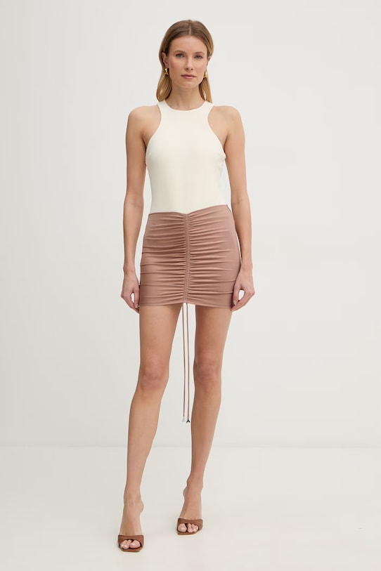 Patrizia Pepe body damskie 2M4554.JZ26 beżowy SS26