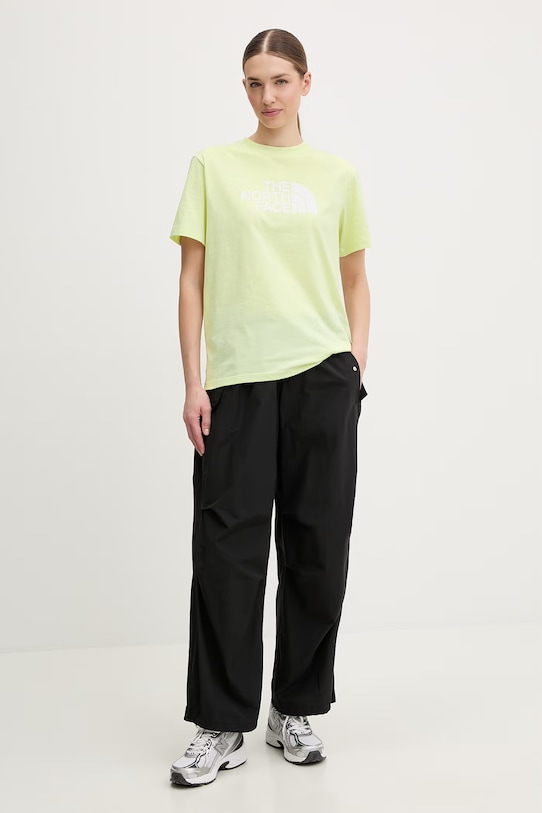 The North Face t-shirt EVOLUTION NF0A8B6UG6O1 żółty SS26