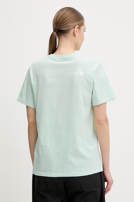 Odzież The North Face t-shirt EVOLUTION NF0A8B6UG701 turkusowy