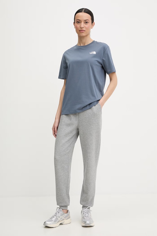 The North Face t-shirt EVOLUTION NF0A8B6W0U31 niebieski SS26