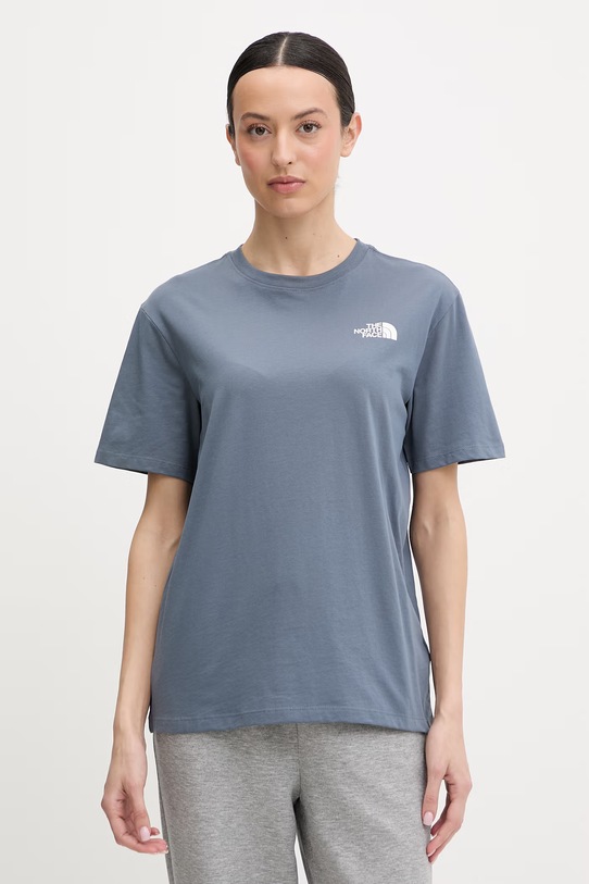 Odzież The North Face t-shirt EVOLUTION NF0A8B6W0U31 niebieski