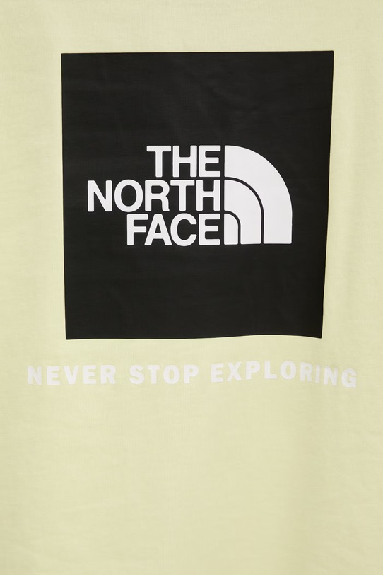 The North Face t-shirt EVOLUTION NF0A8B6WG6O1 żółty