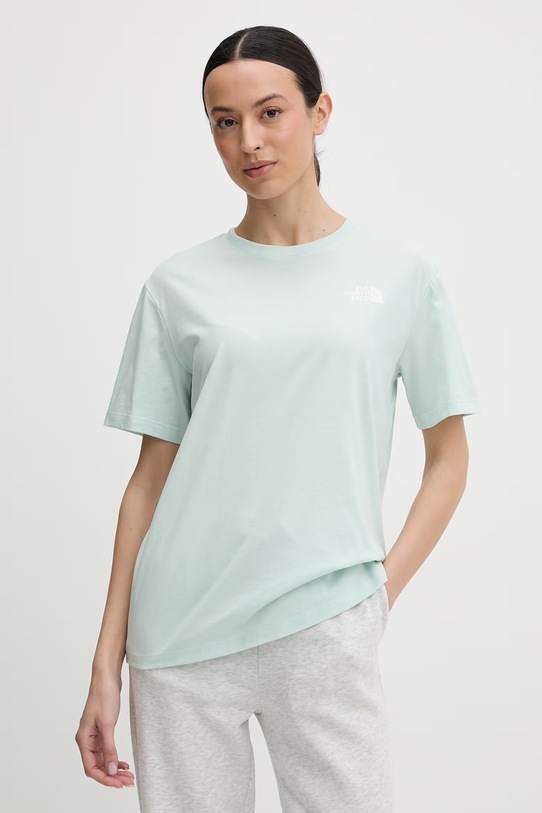 Odzież The North Face t-shirt EVOLUTION NF0A8B6WG701 zielony