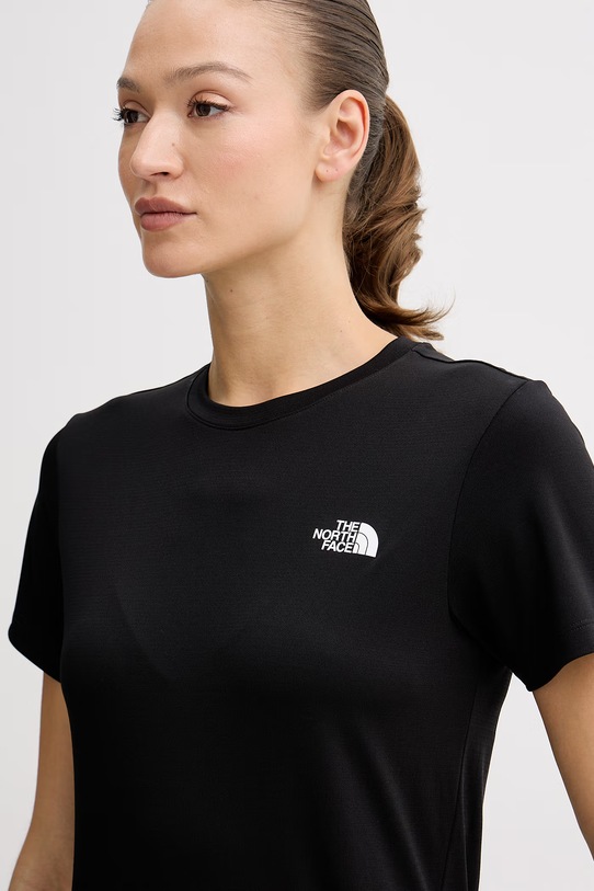 The North Face t-shirt treningowy damski FLEX czarny NF0A8GKTJK31