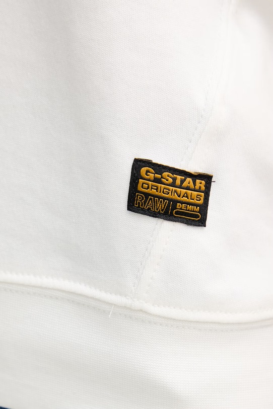 G-Star t-shirt bawełniany Raglan D24512.D976 beżowy