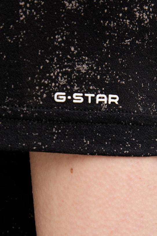 Памучна тениска G-Star Aop D29101.E151 черен
