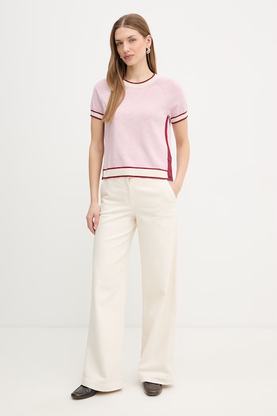 Тениска MAX&Co. MCOFOCE 2616361161200 розов SS26