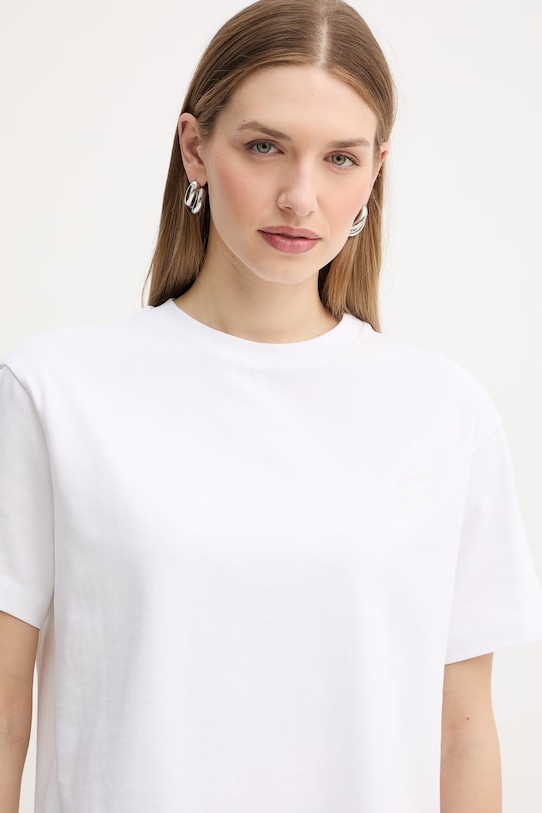 Памучна тениска MAX&Co. MCLFERIALE1 бял 2618971031200