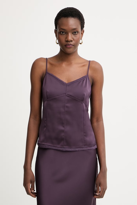 Max&Co. блузка на беретелях для женщин MCOSLALOM1 фиолетовой 2616161044200