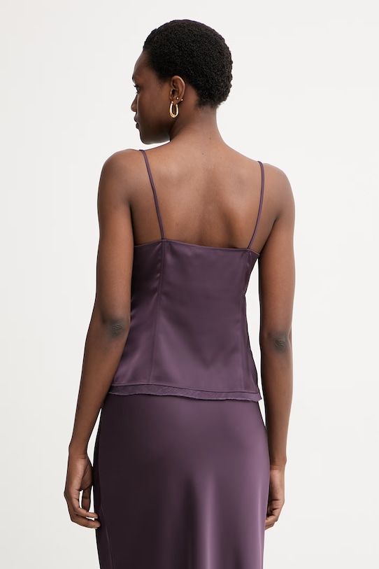 Одежда Max&Co. блузка на беретелях для женщин MCOSLALOM1 2616161044200 фиолетовой