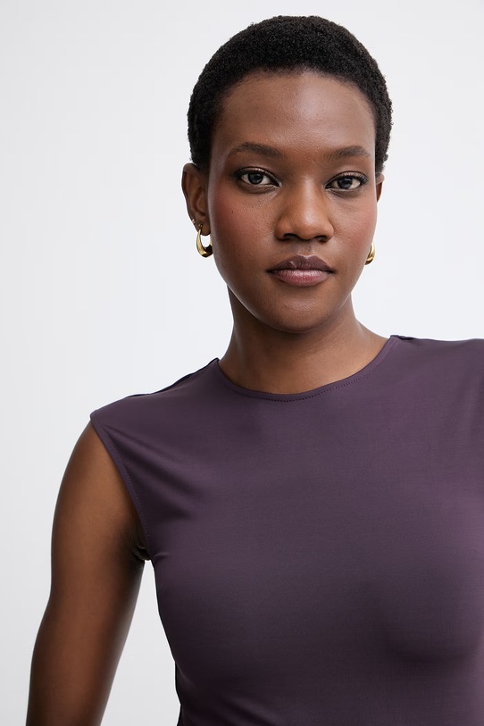 Max&Co. блузка жіноча з віскозою MCOBELLICO фіолетовий 2616941024200