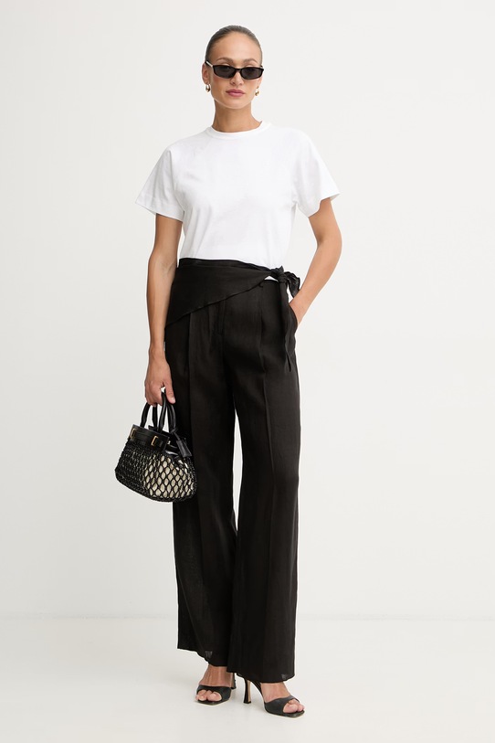 Max&Co. tricou pentru femei, cu bumbac MCOTESO 2616941064200 alb SS26