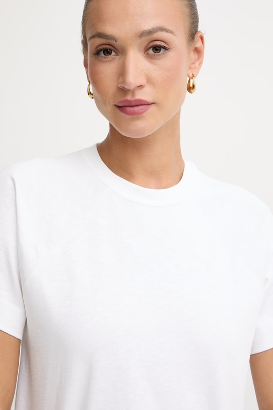 Max&Co. tricou pentru femei, cu bumbac MCOTESO alb 2616941064200