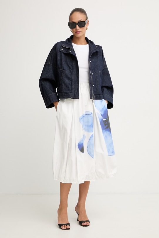 Max&Co. top pentru femei, cu bumbac MCOFRAGOLA 2616941084200 alb SS26