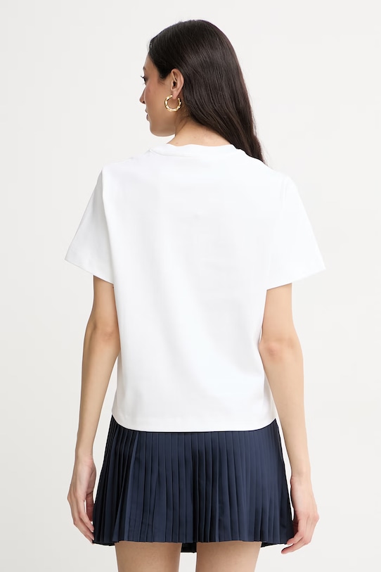 Îmbrăcăminte Max&Co. tricou pentru femei, din bumbac MCOMAMBO 2616971034200 alb