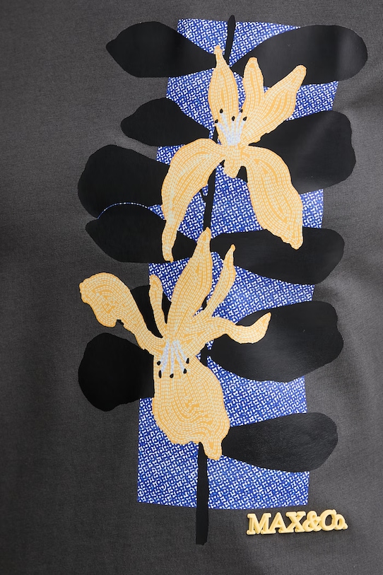 Max&Co. футболка жіноча бавовняна MCOCASTA 2616971044200 сірий