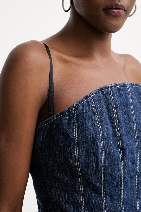 Max&Co. топ жіночий джинсовий MCLFIRMA 2618161012200 темно-синій