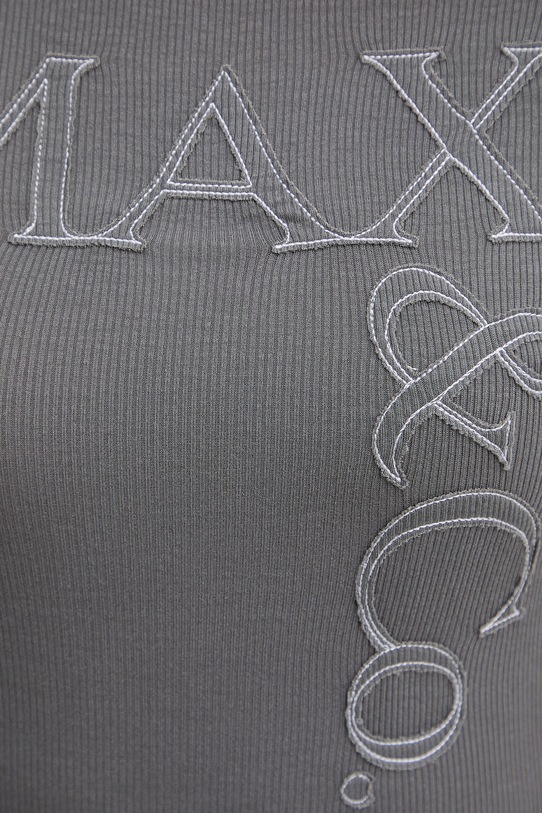 Max&Co. t-shirt damski z modalu MCLGIRONE 2618971022200 szary