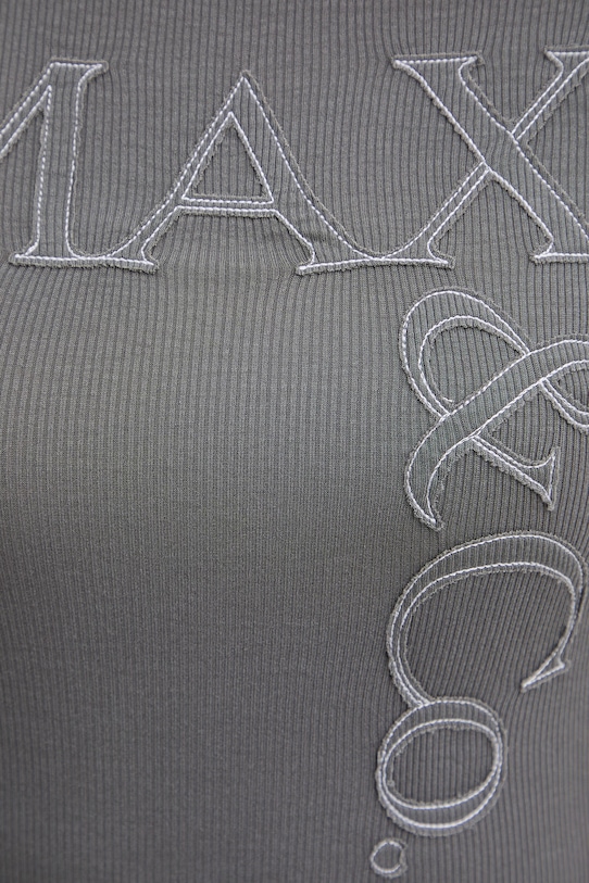 Max&Co. t-shirt damski z modalu MCLGIRONE 2618971022200 szary