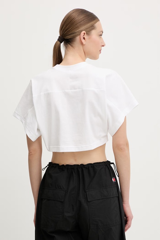 Odzież Under Armour t-shirt bawełniany 6009677 biały