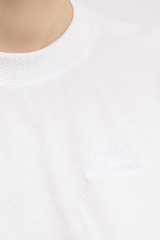 Under Armour t-shirt bawełniany 6009677 biały