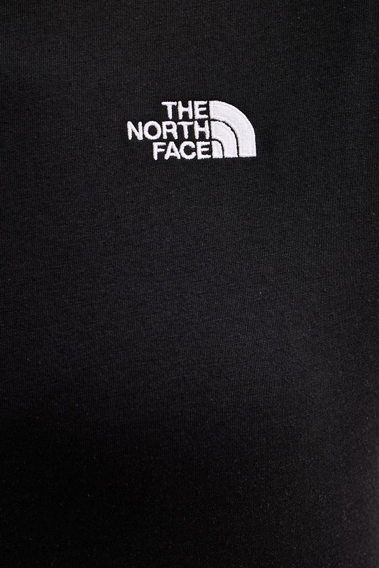 The North Face t-shirt basic damski bawełniany Evolution Simple Dome NF0A8FDHJK31 czarny