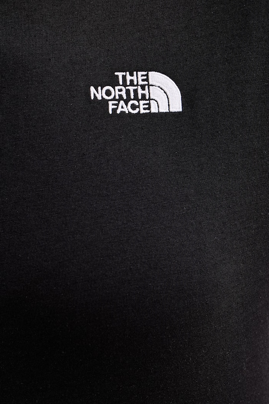 The North Face t-shirt basic damski bawełniany Evolution Simple Dome NF0A8FDHJK31 czarny