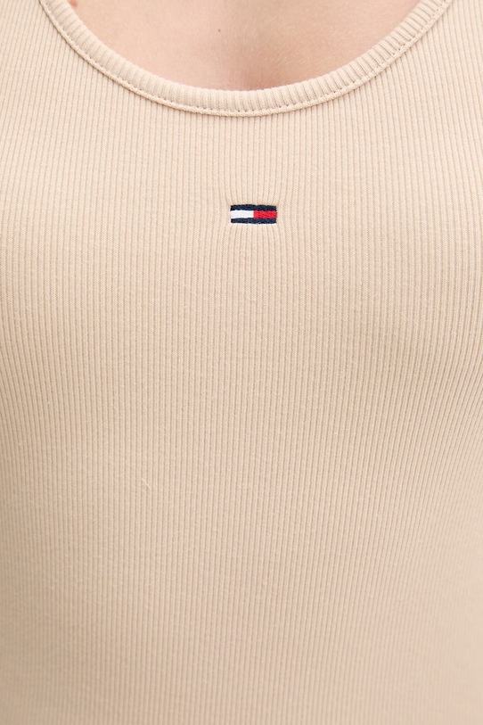Tommy Jeans bokserka damska bawełniana z elastanem DW0DW22264 beżowy
