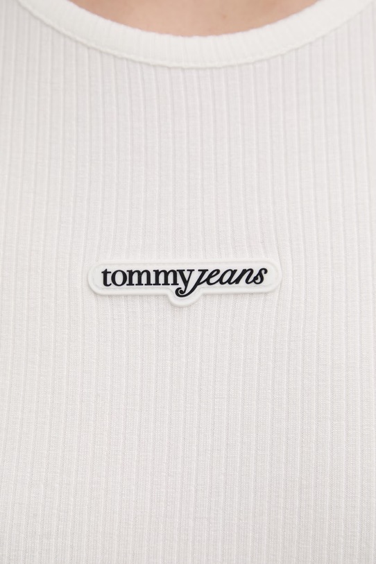 Tommy Jeans top damski DW0DW22282 beżowy