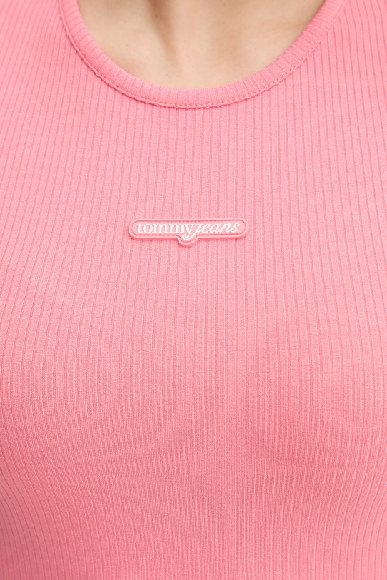 Tommy Jeans top damski DW0DW22282 różowy