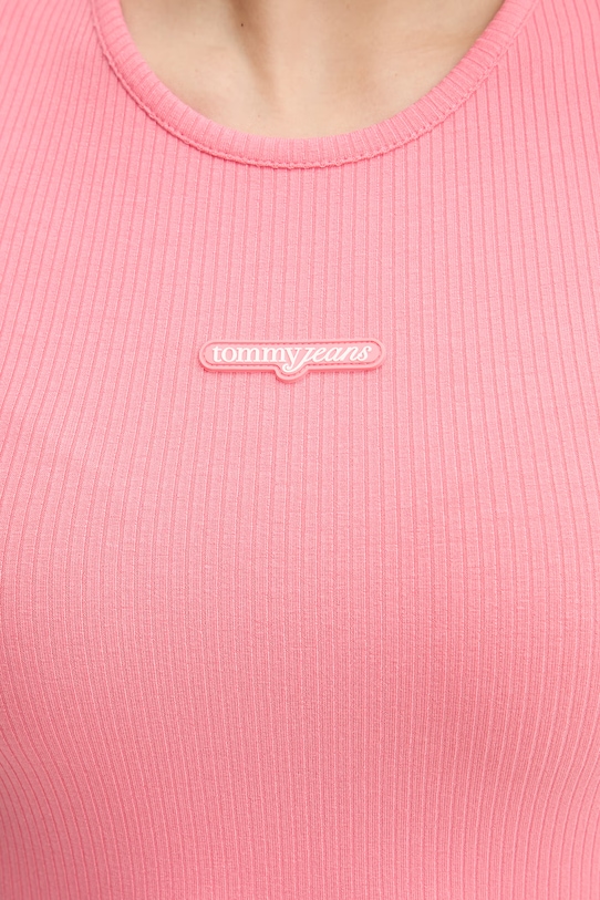 Tommy Jeans top damski DW0DW22282 różowy