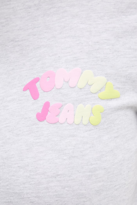 Tommy Jeans tričko dámske bavlnené DW0DW22310 sivá